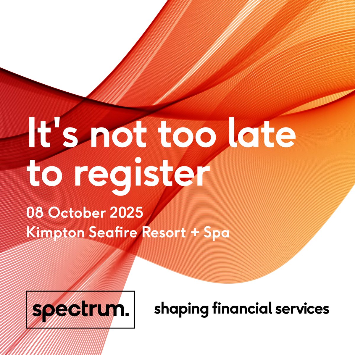 SpectrumConf's tweet photo. It’s not too late

Join Cayman’s top leaders &amp; innovators at #Spectrum2025 to shape the future of financial services.

📅 08 Oct
📍 Kimpton Seafire Resort + Spa

Limited seats – register now https://t.co/wMGtkVYVI6

#CaymanConference #Finance https://t.co/9DDVJOnGlv