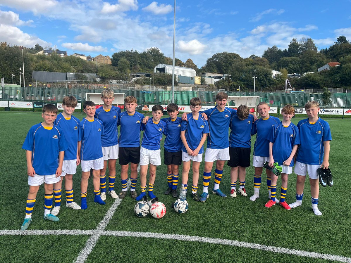 Well done to Year 9 who kick their season off with a Welsh Cup victory over Ferndale. A great team performance with a special mention to our goal scorers, Jackson x2, Marley, Theo F x3 and Louis

#CyfarthfaFamily #TeuluCyfarthfa
