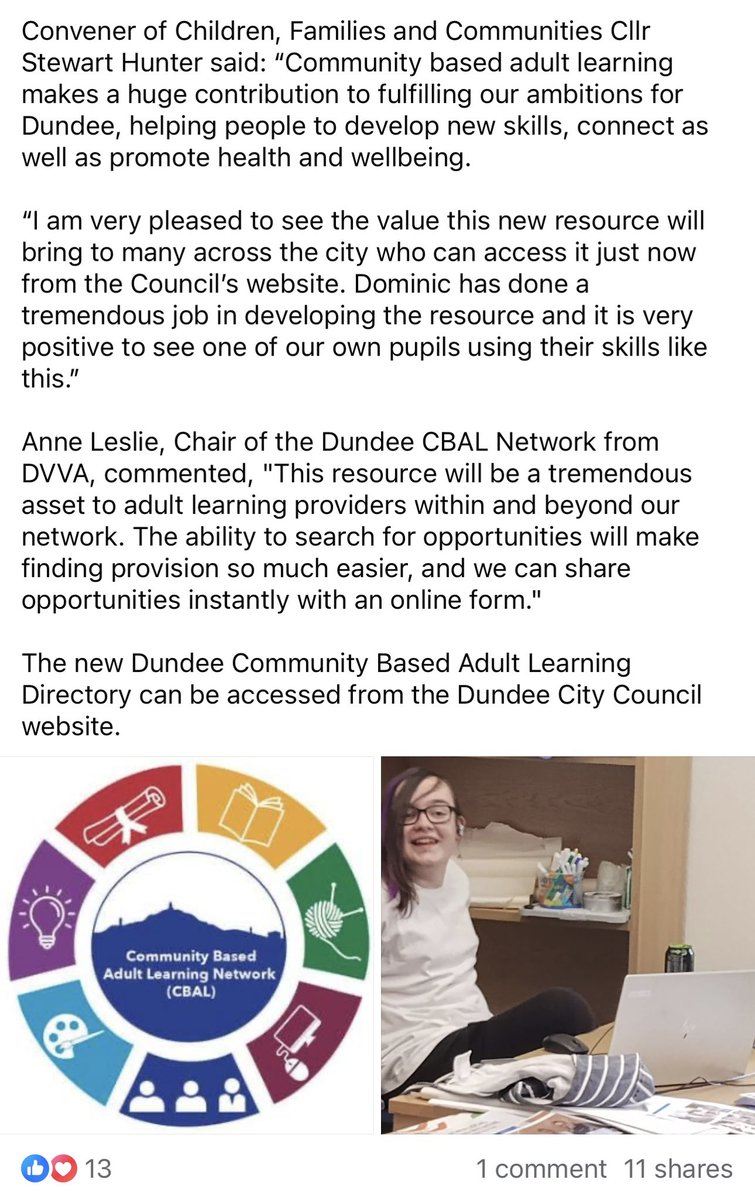 We are so proud of our digital leader Dominic for all that he has achieved but this is extra amazing! Dominic is hoping to get something running in our school to help with all your digital enquiries… watch this space 🤩🤩🤩 <a href="/DundeeLearning/">#DundeeLearning</a> <a href="/harrisacdundee/">Harris Academy</a>