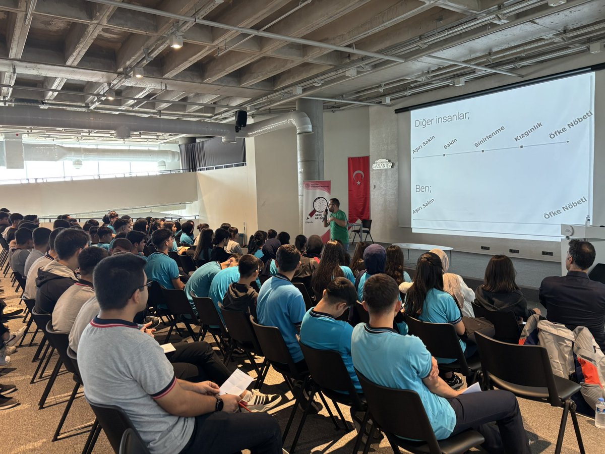 🚀 Genç AR-GE Faaliyetlerimiz Devam Ediyor!

 Genç ARGE faaliyetlerimiz kapsamında Büyükşehir Belediyesi Müzeyyen Erkul Bilim Merkezinde değerli akademisyenimiz Doç. Dr. İdris Kaya (Gaziantep Üniversitesi) tarafından bir atölye çalışması gerçekleştirildi.

🔹 Konu: Otokontrol (öz