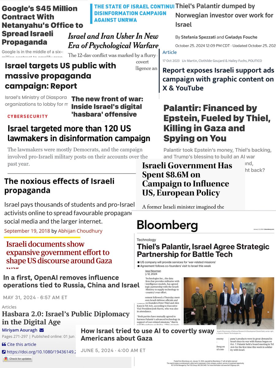 ChildIn44973927's tweet photo. @bigben_94 @kamiyacho74 @JeanMizrahi @ManonAubryFr Les médias qui nous informent qu'Israël investit généreusement dans la propagande et les lobby israéliens qui se vantent de leur influence sont donc eux aussi antisémites ? 💩

PS - vous avez raison sur un point : tout le monde déteste les sionistes pour leurs crimes abjects https://t.co/PeMFlNp4Bd