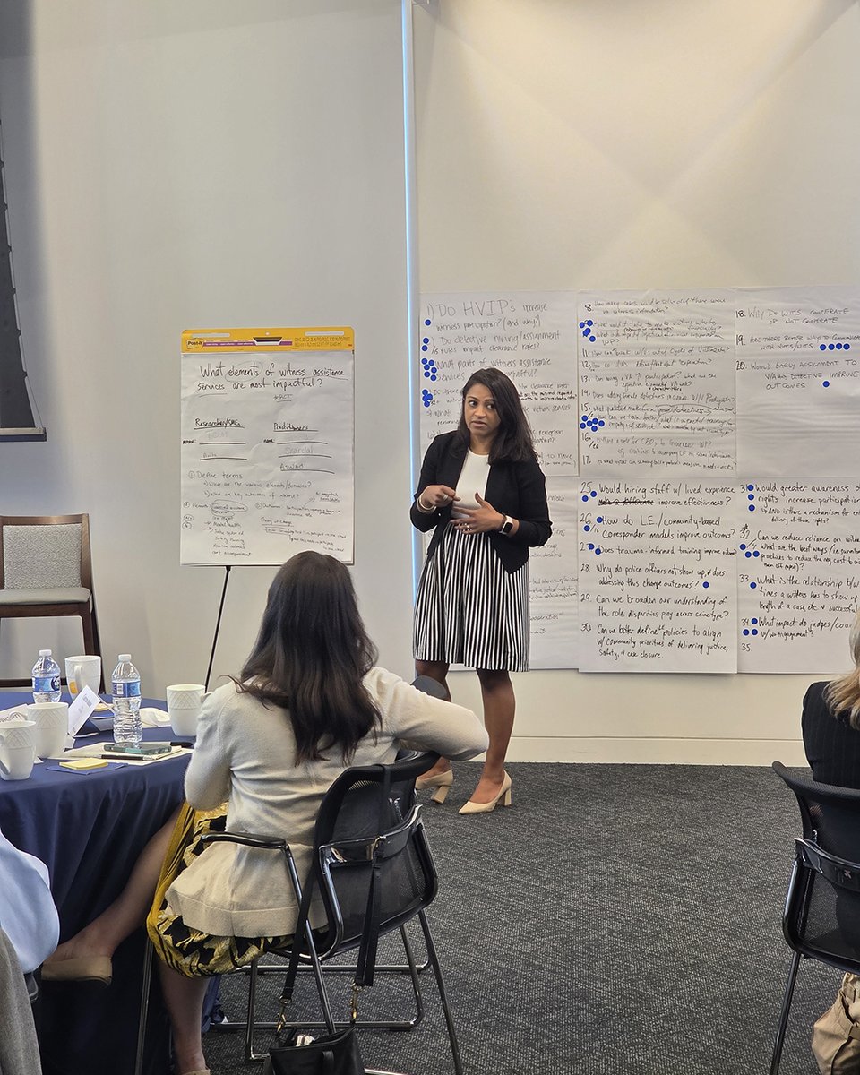 Arnold_Ventures's tweet photo. Arnold Ventures’ latest #BRIDGEseries convening brought together researchers, victim services practitioners, and law enforcement to examine what research tells us about witness participation in the criminal justice system and explore innovative approaches to overcoming barriers to engagement.