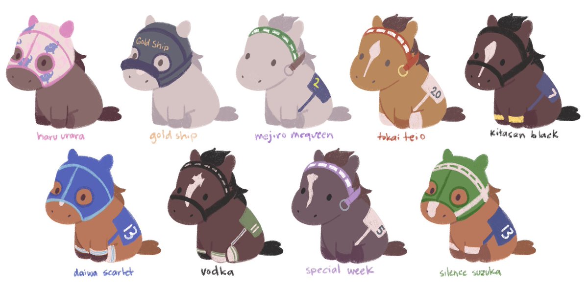 mina_illus's tweet photo. who's your favorite? https://t.co/dYG2Euz7EX