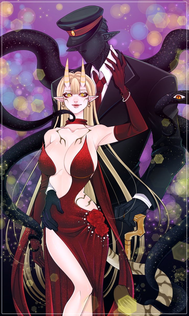 #MPC5event4
ปีจบของเธอถึงจะเพิ่งย้ายมาปีนี้ก็ตามที เอ็ดด้าเข้างานมากับคุณแฟนหนุ่ม แม้ว่าเขาจะอยู่เกรด 11 แต่ดูว่าเขาจะหาตั๋วเข้างานมาจนได้

และแม้แต่ว่าเธอจะสวมชุดสีแดง สีที่เขาเกลียด เจ้าหนุ่มกลับยอมที่จะแต่งสีคู่กันแต่โดยดี 

เธอจึงยิ้มสดใสเป็นพิเศษเหมือนว่าวันนี้เป็นวันของเธอ