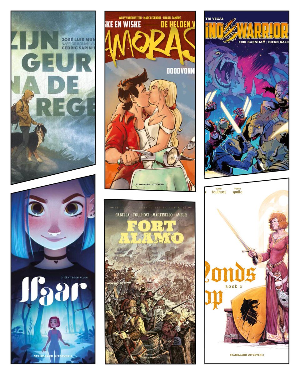 DE #STRIPSPEEDDATES
De Kinderboekenweek komt eraan. Terwijl de kinderen zich onderdompelen in het thema avontuur, kunnen vaders, moeders en oudere pubers hier alvast ontdekken welke #strips deze maand absoluut de moeite waard zijn!

striptip.nl/strip-speeddat…

#graphicnovel #boek