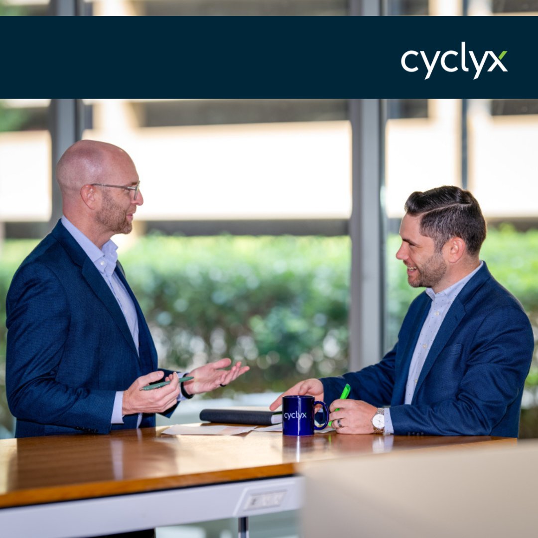 CyclyxCo's tweet photo. In April of this year, Cyclyx relocated its corporate headquarters to The Woodlands, Texas. This location serves as the operational base for senior leaders and key personnel supporting our operations. 

Over the past six months, the in-person collaboration among our team members has fostered improvements in our efficiency and supported relationship building with key industry stakeholders. 

For more on the corporate office and our leaders, read the PR distributed in 2Q: https://t.co/K70HzgaWQS
