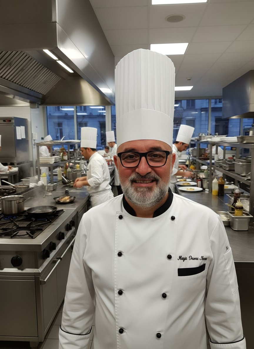 moreiramanuelj's tweet image. Un gran chef de la cocina francesa es más que un experto en técnica: es un líder apasionado, creativo y organizado.Enseña con paciencia, transmite su amor por la gastronomía y sabe inspirar a sus alumnos para que alcancen la excelencia culinaria #CocinaFrancesa #Chef #Gastronomía