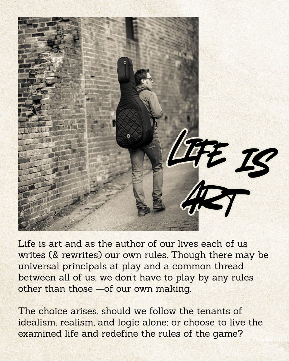 pinderbrothers's tweet image. We all write, and rewrite our own rules

✍️ If you could rewrite one “rule” for your life right now, what would it be?

#wordsofpinder #pinder #lifeisart