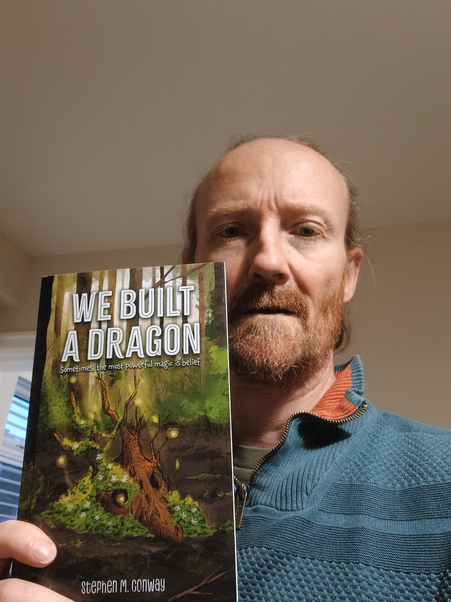 I should really have some fancy staged picture or flashy video, or some such.

But this is a real story, written from the heart for anyone who needs a laugh, a cry, and a smile.

And it's out now in paperback and ebook. 

Go on, go build a dragon with me.