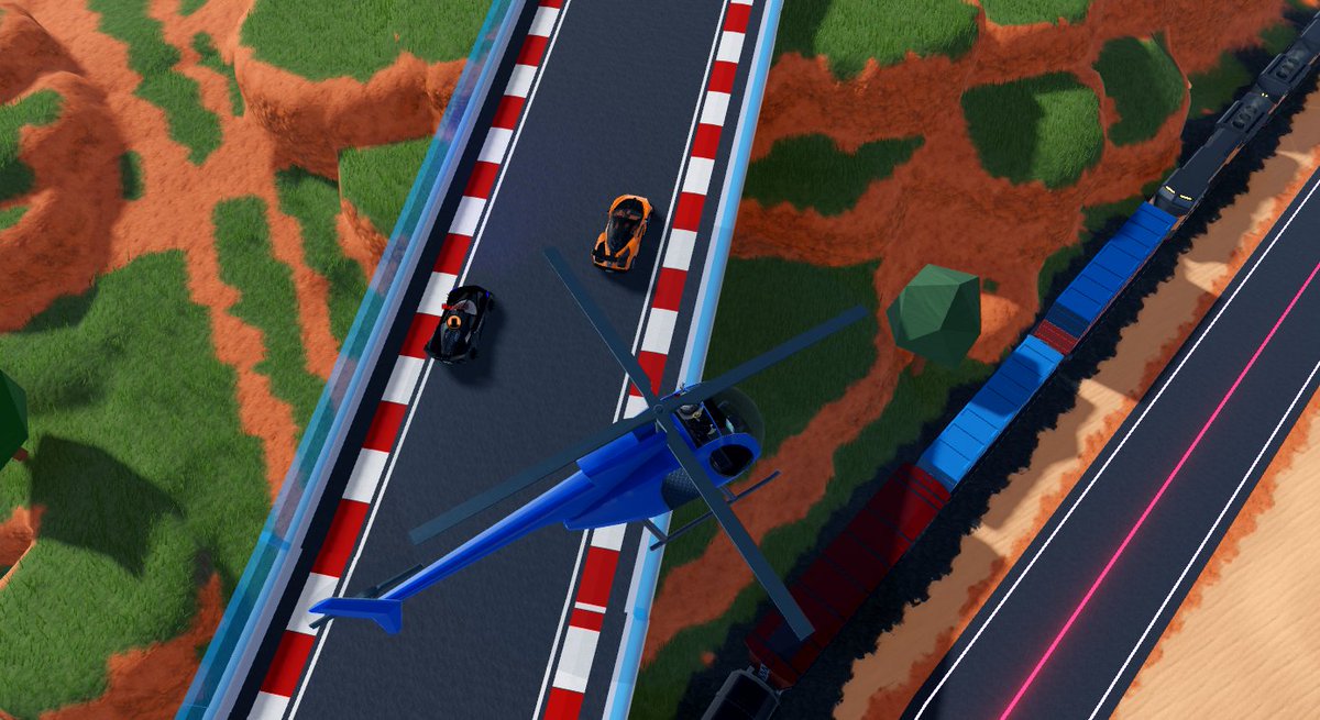 badimo's tweet image. Youโve chosen: CASE 7!
๐ New: The RACETRACK command!
๐ Epic map-scale track w/ fireworks, landmarks, and music!
๐ Exclusive to Private Servers. Toggle on/off.
๐ In Beta! Additional features coming soon...
#Roblox #Jailbreak
Which case is next? Vote below! ๐