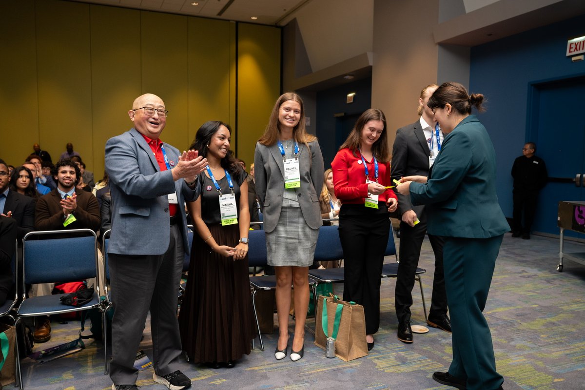 WEForg's tweet image. 👏 Big congratulations to the top winners of the #WEFTEC25 Student Design Competition!

🏆 Wastewater – North Carolina State University
🏆 Water Environment – University of British Columbia
🏆 Circular Water Economy – University of South Florida