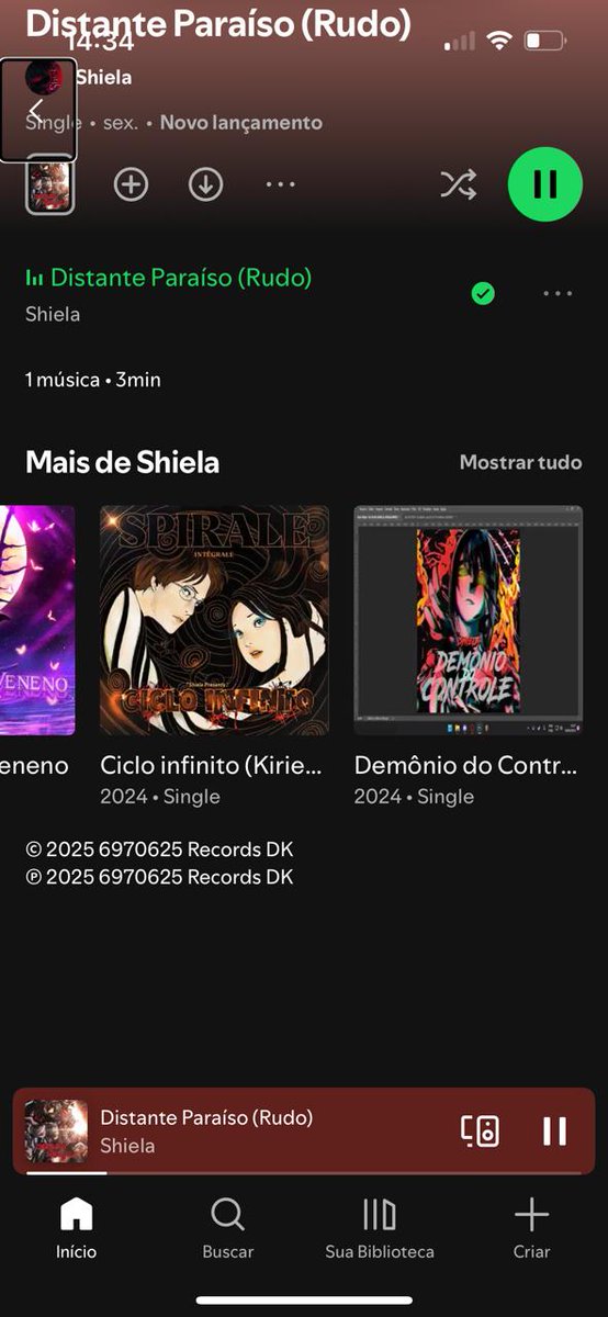 Quem aí já ouviu Distante Paraíso hoje?
O que estão achando?

Vamos interagir 🤝