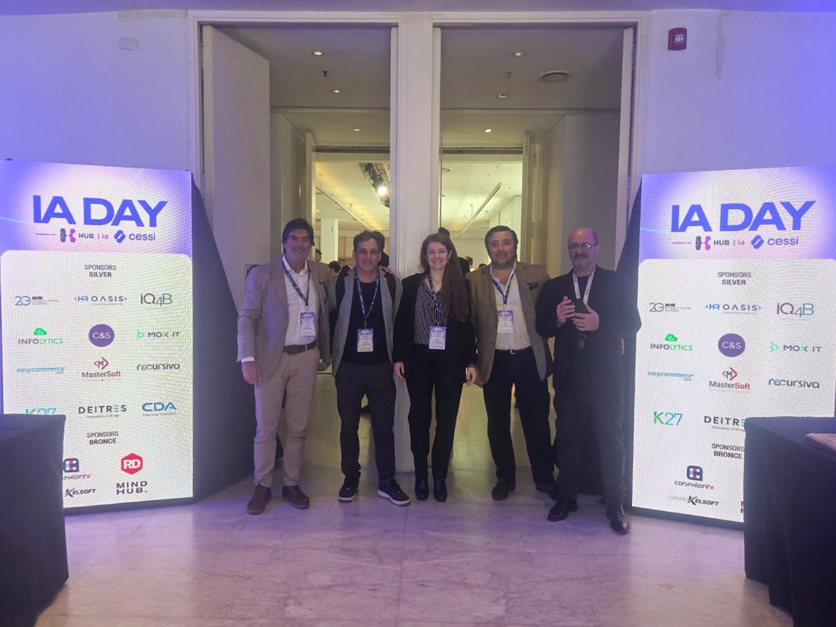 💪 Dijimos presente en la apertura del #IADay2025

Participamos junto a referentes de la industria, académicos y empresas que están marcando el pulso de la innovación.

Seguí las actualizaciones en el perfil de la <a href="/CessiArgenTIna/">CESSI Argentina</a>

Más info 👉 hubia.org.ar/iaday/