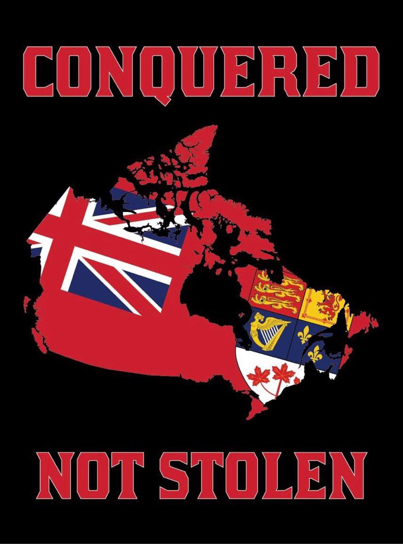 We’re not sorry. 

Get your “Conquered Not Stolen” hoodie at our website:

operationensign.ca