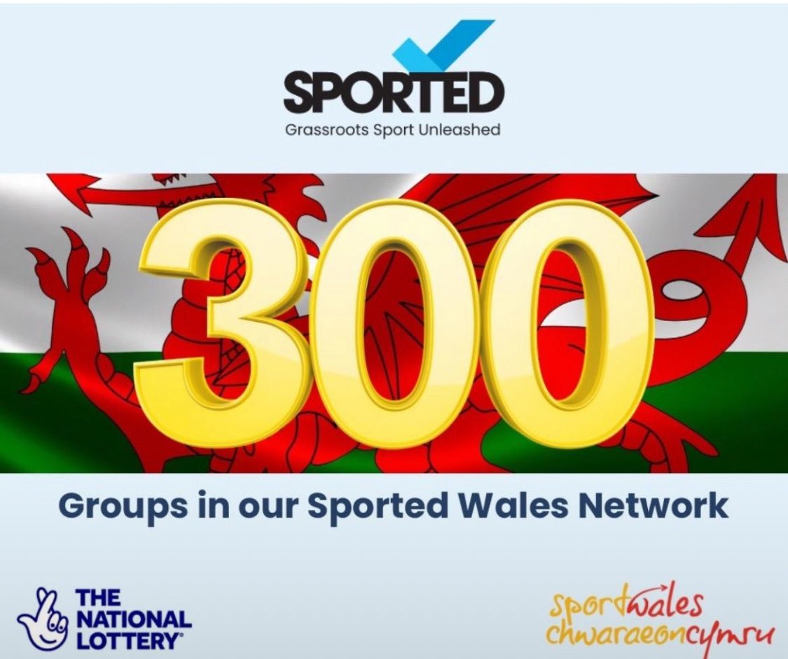 OWestSported's tweet photo. Really busy but enjoyable September. From North Wales to Cardiff and everywhere in between. 

Sported Wales passing the 300 club mark.

Loads of networking events, partner meetings, funding fairs and of course new club sign ups. Looking forward to what’s next 👌🏻 https://t.co/AmcAyg6lMI