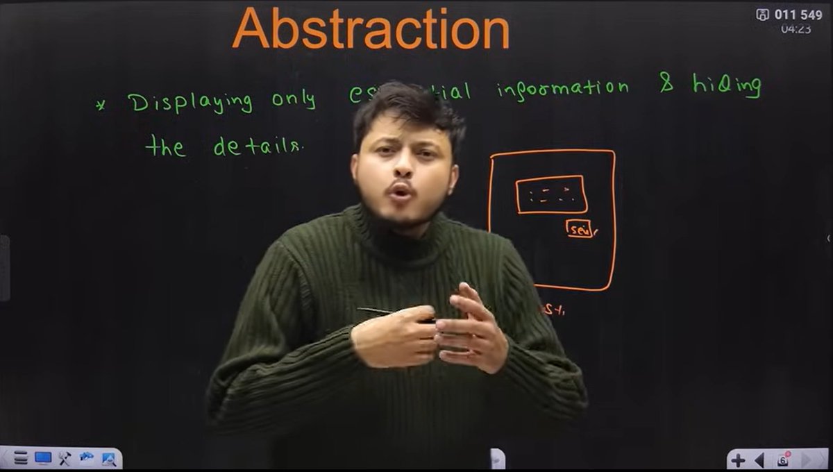 CHAYAN78905's tweet image. 🚀 #Day63 / #180DaysOfCode 🎯
DSA Journey in C++ 📚 | #CoderArmy
📌 Topics: OOP&apos;S ⚡

✅ Static Data Member
✅ Static Member Function
✅ Encapsulation &amp;amp; Abstraction

Thanks to @rohit_negi9 Bhaiya🙌 for the amazing explanation!

#DSA #CPlusPlus #ProblemSolving #CodingChallenge 🚀