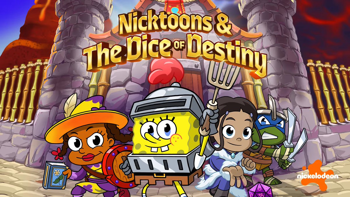 NachoRdgz's tweet photo. Nicktoons &amp; The Dice of Destiny just came out today! Worked as a designer on the early stages of the project and it was a pleasure to work alongside @petitfabrik!
Game looks awesome, be sure to check it out! 
https://t.co/l5uDQQ31au https://t.co/mKHiZTl8X7