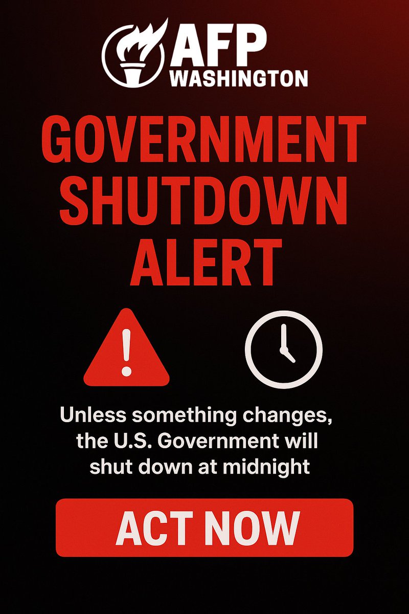URGENT! Unless something changes, at midnight tonight, the U.S. Government will shut down. please contact <a href="/RepKimSchrier/">Rep. Kim Schrier, M.D.</a> at (202) 225-7761 and urge her to vote NO on a Government shutdown