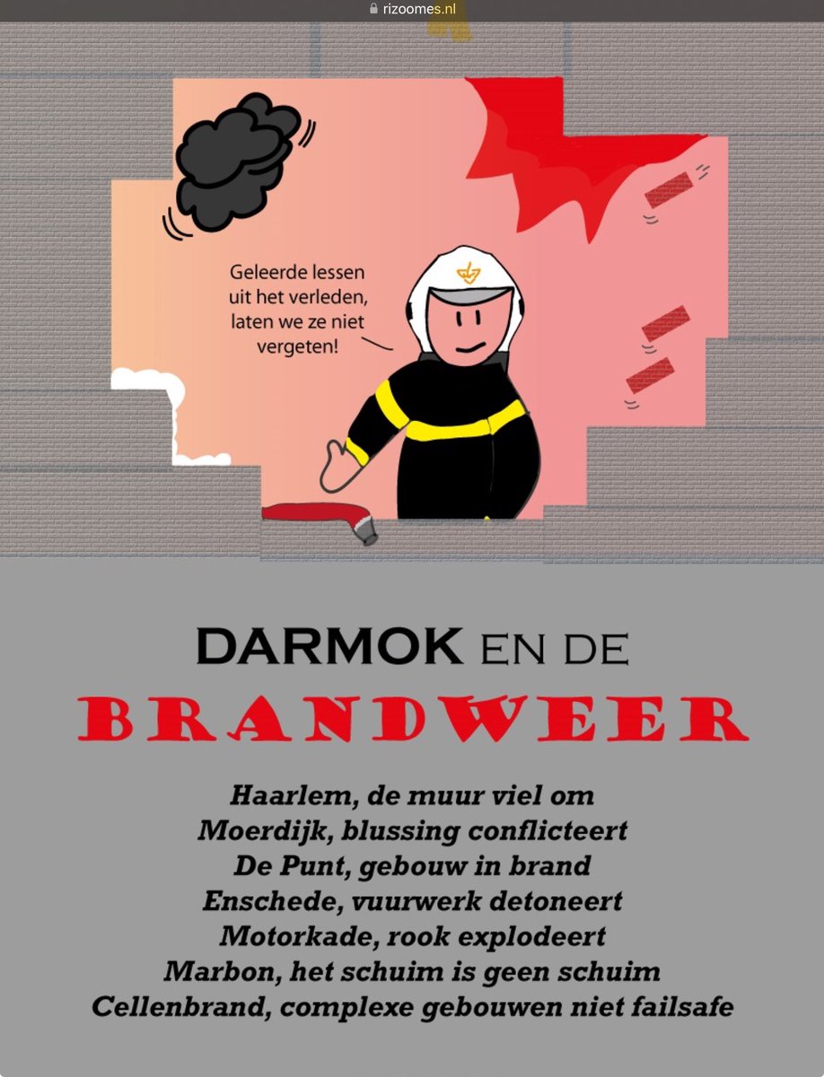 Mooi, van <a href="/Rizoomes/">Ed Oomes</a> 
iets met ken je klassiekers. Zonder geschiedenis immers geen heden en geen toekomst! 
#mustread  rizoomes.nl/brandweer/darm…