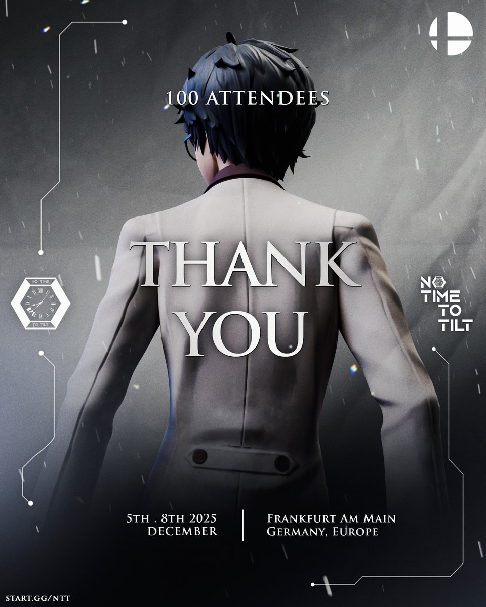 Thanks to your support, we have already reached over 100 Attendees within 24 hours! 🥳

Don't miss your chance to be part of Germany's biggest tournament in 2025 – register today!

We also have a few things that will be announced soon, so stay tuned! 👀