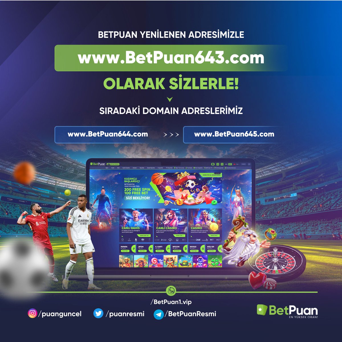 🏆 BETPUAN Uluslararası Lisans güvencesi ve yenilenen adresiyle hep yanınızda ❤️

👑 betpuan643.com

🎯 BetPuan Uygulaması ve VPN ile 7/24 kesintisiz yanındayız

🎁 Sitemizden etkinliklerimize katılın sizler de sayısız ödülleri kaçırmayın

▶️ betpuan1.vip
