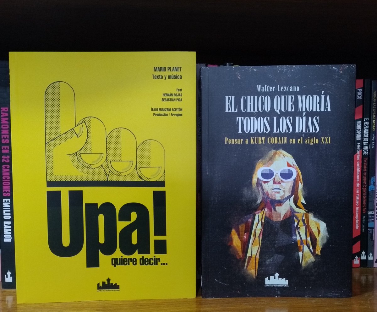 Novedades para #LaPrimaveraDelLibro 🥳📚🚀🌻

🎙️ #KurtCobain por <a href="/lezcanowalter/">Walter Lezcano</a> 

🎸 #UPA por <a href="/marioxplanet/">Mario Planet</a> 

Del 3 al 5 octubre. Estadio Nacional. Entrada liberada 

Organiza: <a href="/EditorialesCL/">Editoriales de Chile</a>