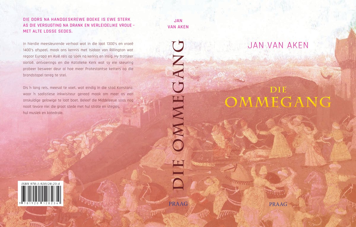 Nou beskikbaar! 'n Meesleurende Europese reisverhaal wat in die Middeleeue afspeel. 748 bladsye. Publikasiedatum: 30 September 2025. Slegs R340 + R60 koerieraflewering oral in SA. Klik op dié skakel: buy.stripe.com/28E6oGeDn5vo89…
