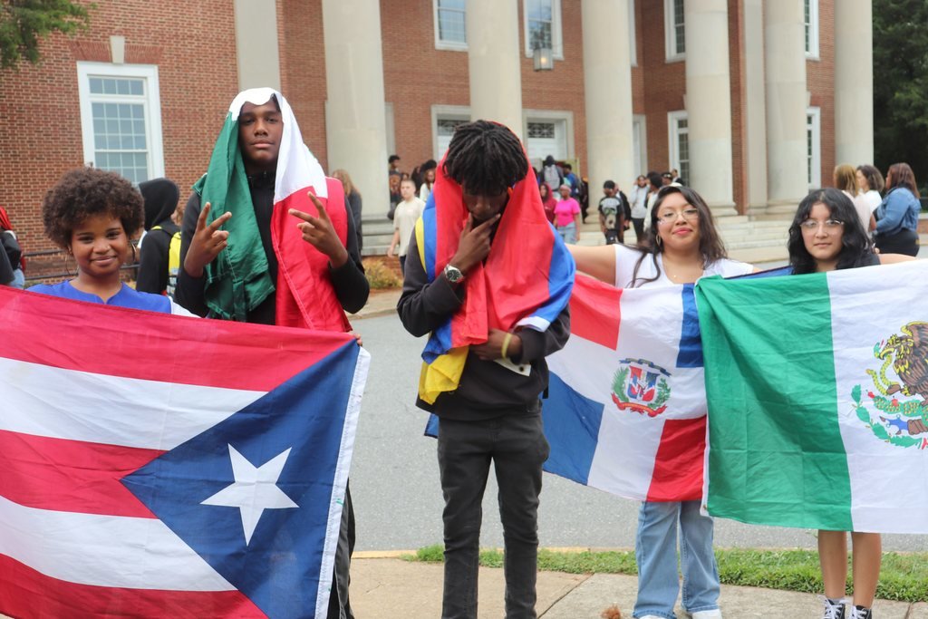 Students at Reynolds High School, Mount Tabor High School and North Hills Elementary School all celebrated Hispanic Heritage Month last week through dance performances.

#wsfcs #HispanicHeritageMonth
