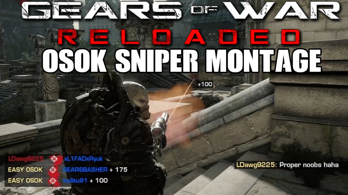🚨NEW VIDEO🚨

OUT NOW 😮😱 #GearsReloaded #GearsofWar

Ess Krotosus - GEARS OF WAR RELOADED OSOK SNIPER MONTAGE youtu.be/bviCOqPhNME?si… via <a href="/YouTube/">YouTube</a>