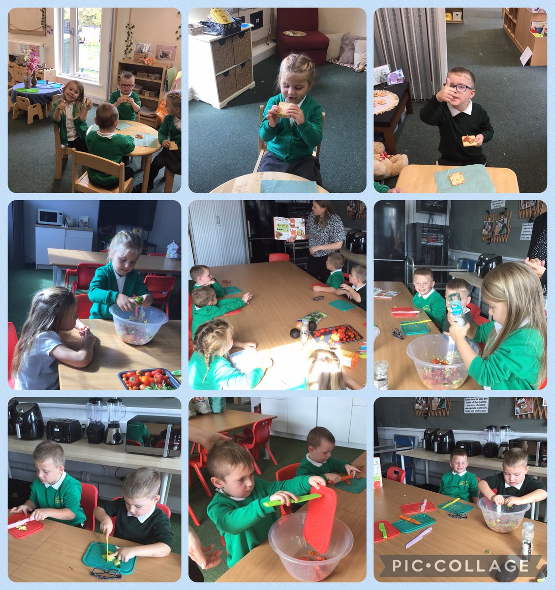 haggonfields's tweet photo. This half term we have been learning all about food and what a healthy lifestyle is. The children have enjoyed exploring a variety of cooking experiences and discovering new flavours. https://t.co/BIm5yytqkd