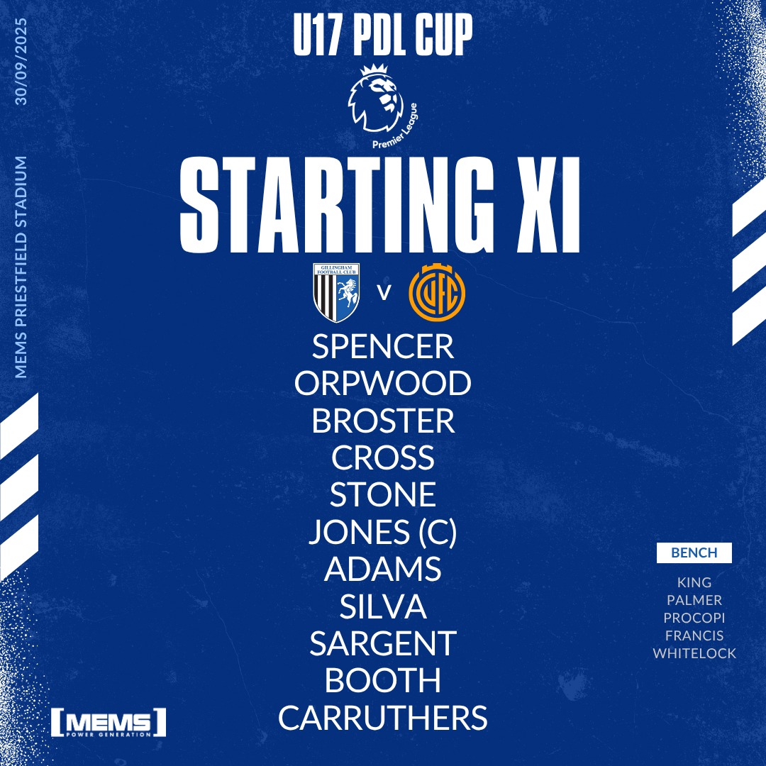Tonight's XI to take on Cambridge.

#Gills