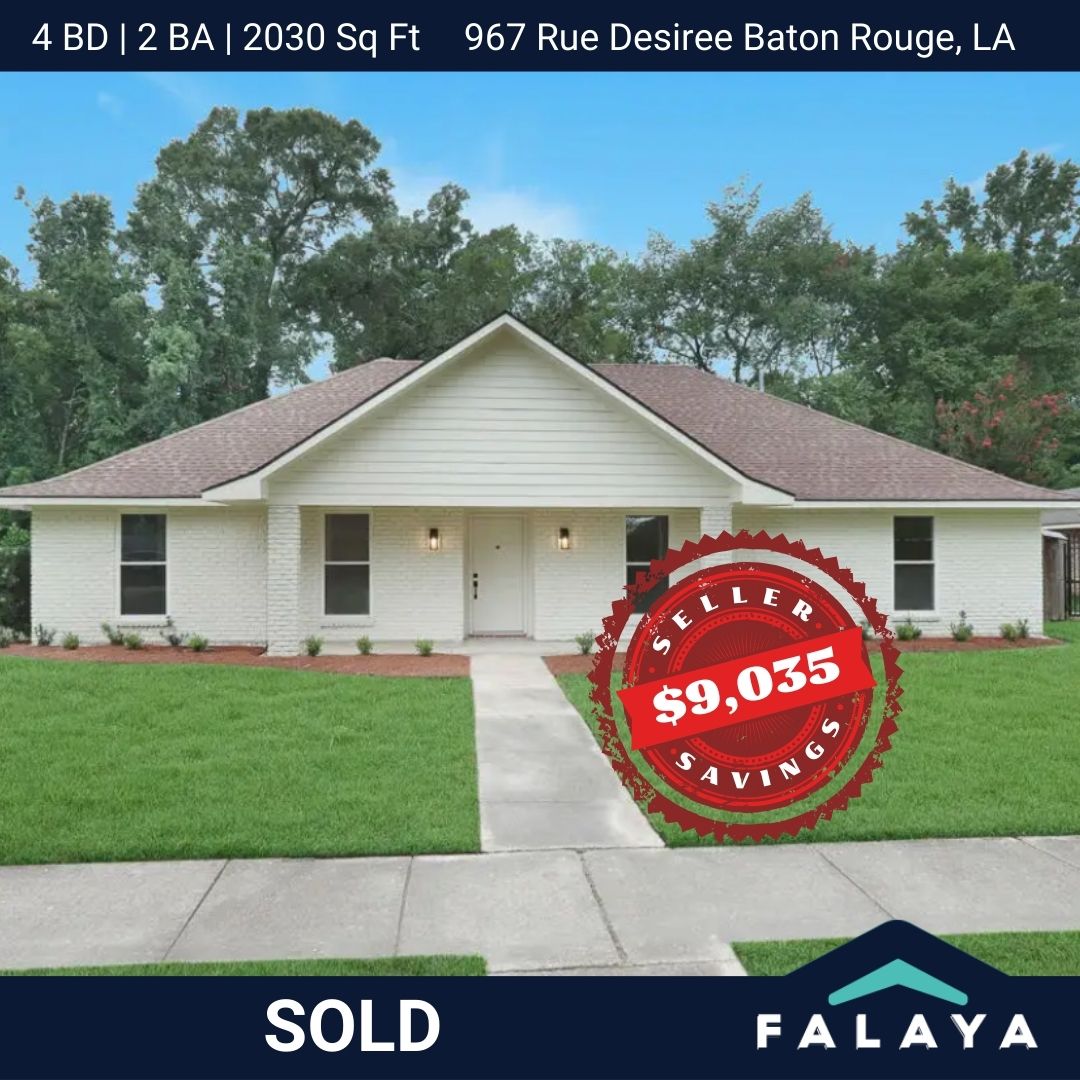✨ SOLD! ✨

Another real estate investor closed with Falaya—saving $9,035 in commissions! 💰

We’re proud to help investors keep more equity in their pockets while continuing to revitalize neighborhoods. 🙌