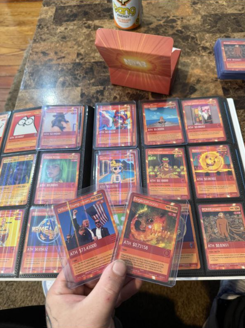 tvbzify's tweet photo. Crypto now has physical trading cards!

Major partnerships with Walmart and many more huge companies are coming!

The first edition cards are almost sold out! 

Check them out, we are still early! @EVERYCOINNN

CA: 8MWLo9PmNiunLFhCZsXBsHqmvKrxTjt3qffFJF81pump https://t.co/Qai7mzsti2