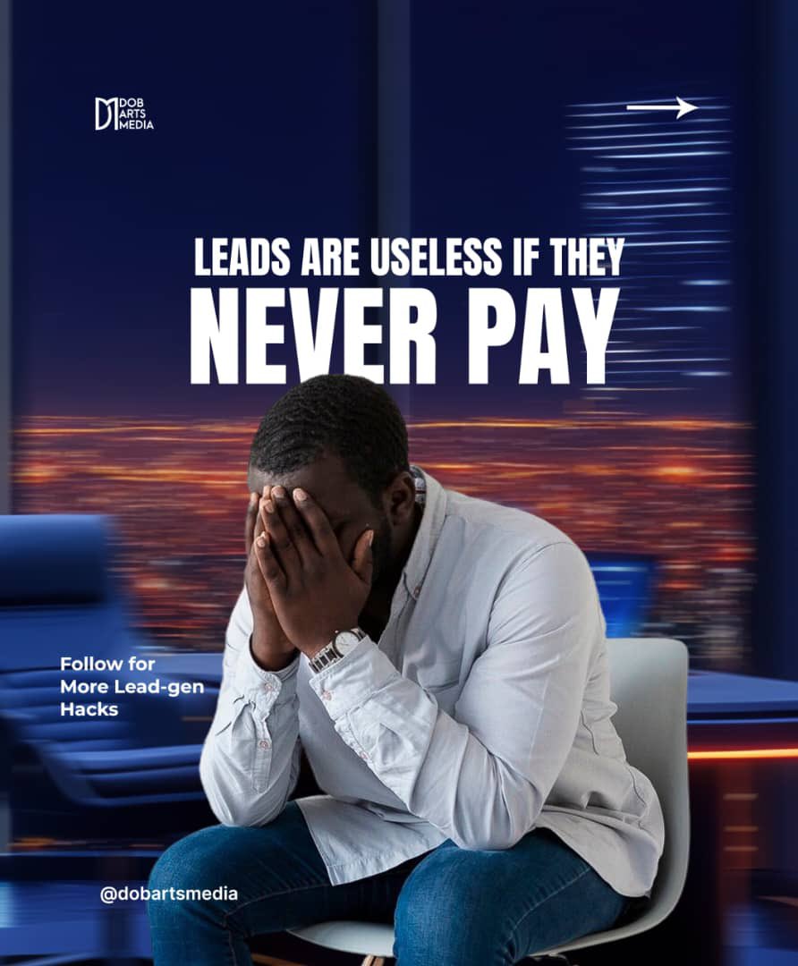 dobartsmedia's tweet image. Leads ≠ sales. 🚫💰

#LeadGeneration #DigitalMarketing #SalesHacks