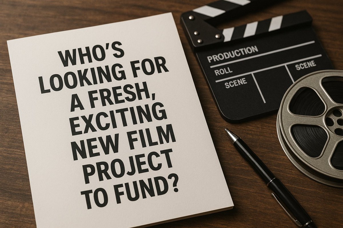 EricBendross's tweet photo. Who's looking for a fresh, exciting new film project to fund? #investors #Funding #Filmmaking #independentfilm #filmfunding #venturecapitalist https://t.co/qYg0pEM56V