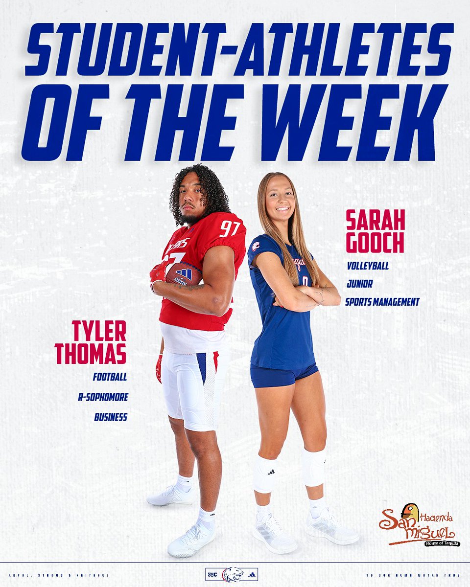 Presenting your Jaguar Student-Athletes of the Week!
