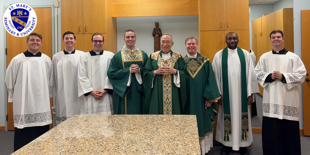 St. Mary's Seminary & University tweet media