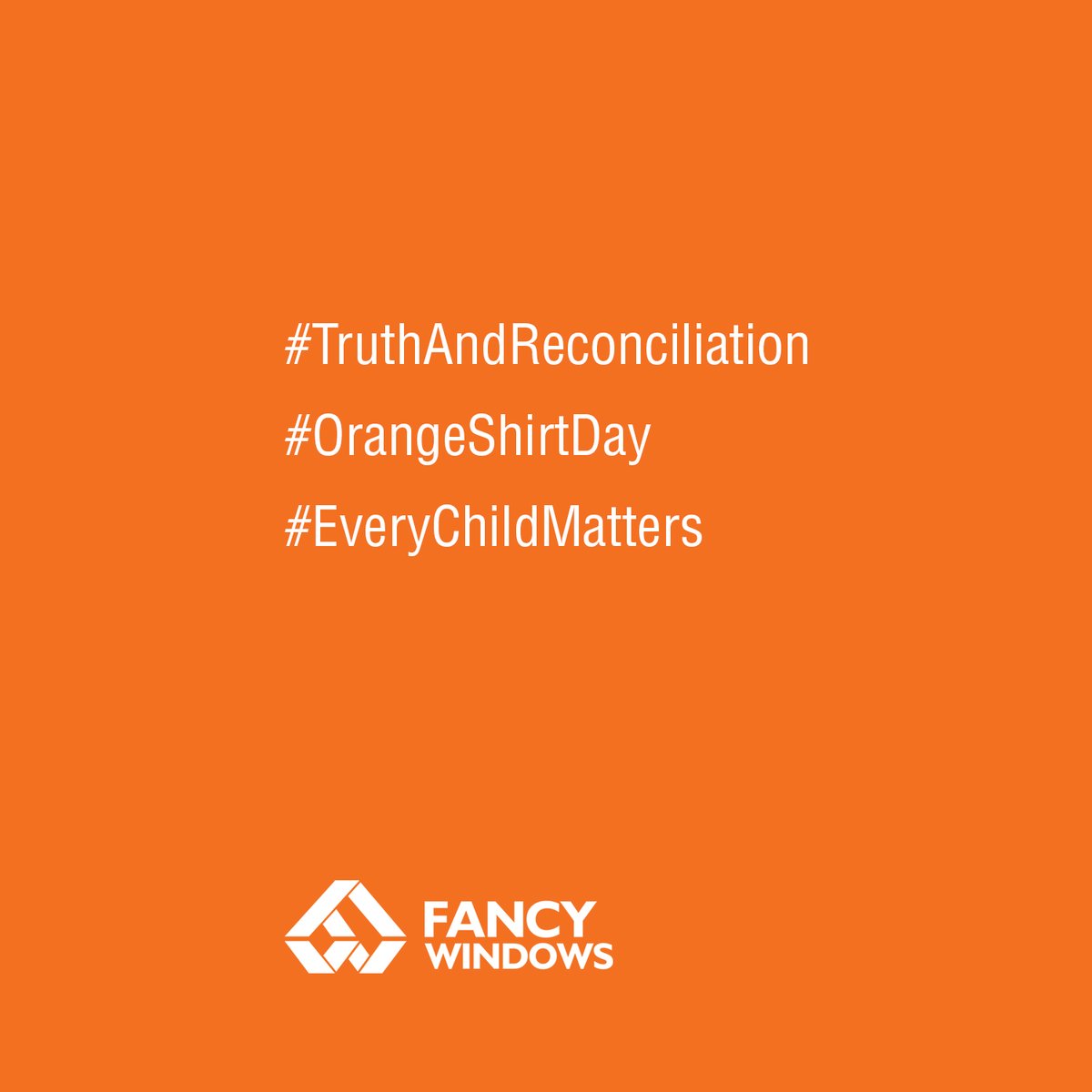 fancy_windows's tweet image. National Day for Truth and Reconciliation 
This day is a time for reflection, learning, and meaningful action as we acknowledge the truths of our past and commit to reconciliation.
We stand in solidarity and remembrance.
#EveryChildMatters #OrangeShirtDay