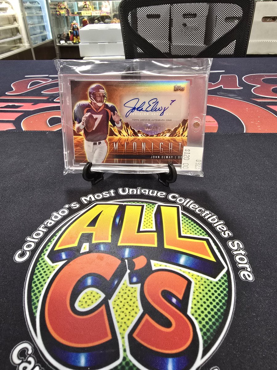 AllCsColorado's tweet photo. 🏈JOHN ELWAY COLLECTORS—THIS ONE’S FOR YOU!🏈

At All C’s Collectibles, we’ve got a fantastic selection of John Elway cards—from rare finds to classic favorites. We’re buying and selling every day!

🏆 Bring in your Elway cards

#JohnElway #CardCollector #DenverBroncos https://t.co/LWJNqdnGeo