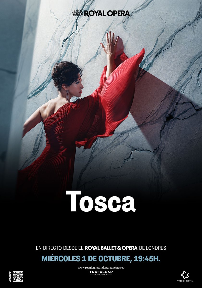 #Tosca abre nuestra nueva Temporada Clásica para el mes de octubre en adelante!

EN DIRECTO desde Londres y retransmitido en la pantalla de Cines Embajadores Santander >> cinesembajadores.es/pelicula/tosca…