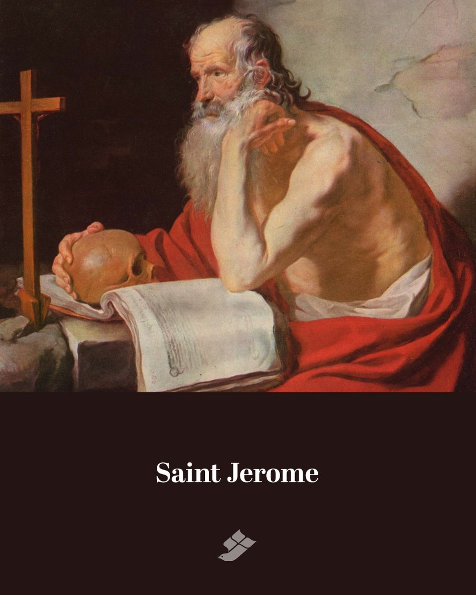 A patron of librarians, scholars and translators, St. Jerome was an ascetic fourth century scripture scholar famous for his work on the definitive Vulgate translation of the Bible. St. Jerome, pray for us!