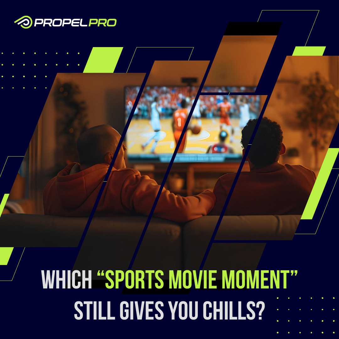 PropelProX's tweet photo. Which “sports movie moment” still gives you chills? https://t.co/cM9XcLXe43