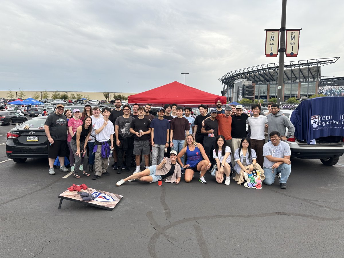 GRASPlab's tweet image. The GRASP Lab was at the Phillies game this past weekend! We hope everyone had a wonderful time at our tailgate and the ball game!
Hope to see everyone again at the next one!

#GRASP #GRASPLab #GRASPatBallpark #GRASPatPhillies