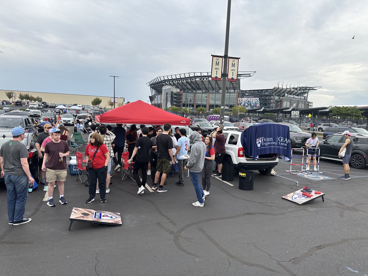 GRASPlab's tweet image. The GRASP Lab was at the Phillies game this past weekend! We hope everyone had a wonderful time at our tailgate and the ball game!
Hope to see everyone again at the next one!

#GRASP #GRASPLab #GRASPatBallpark #GRASPatPhillies