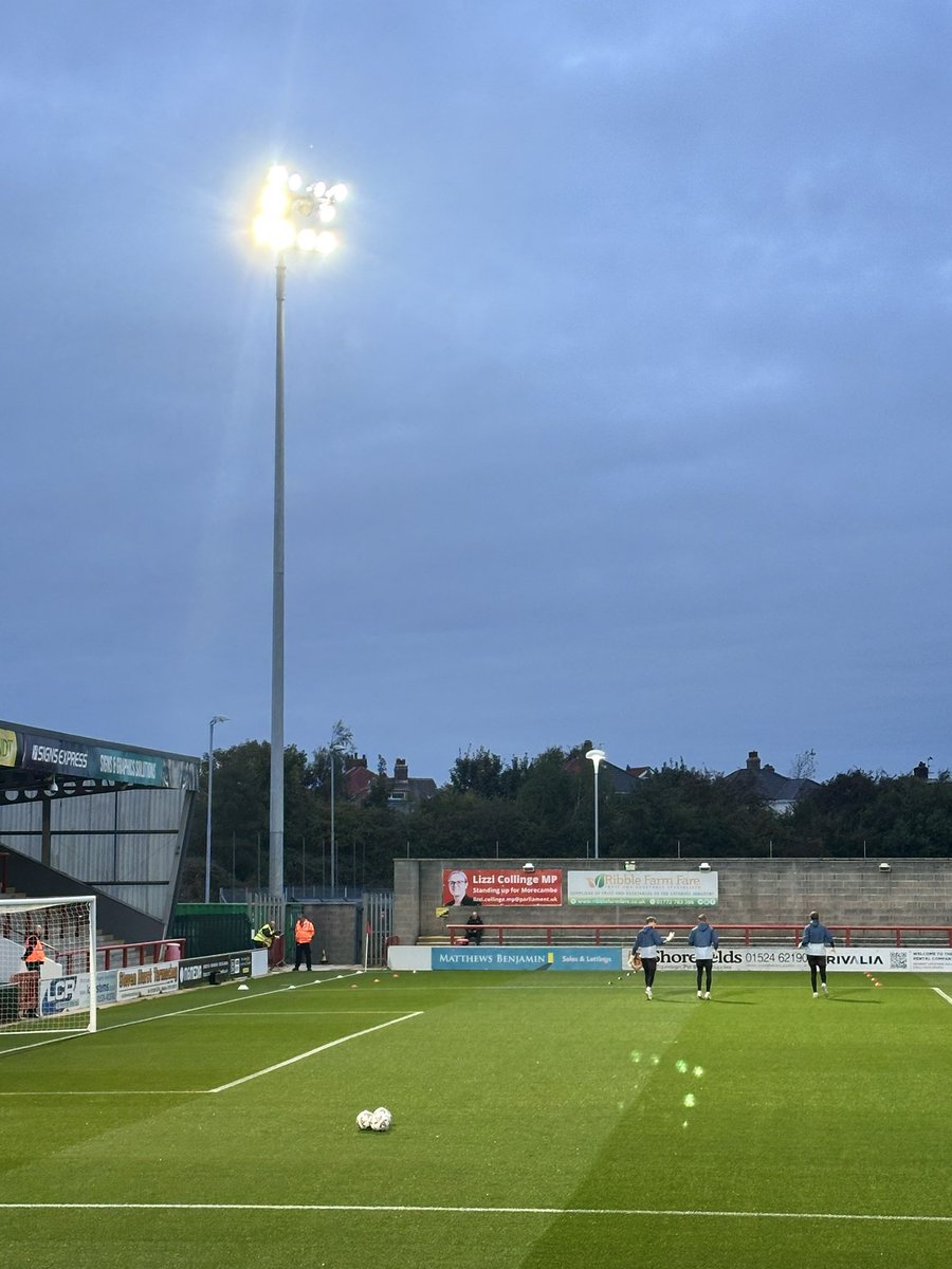 TomCaldwell_'s tweet photo. Game 1, fresh start 🫡

Morecambe v Gateshead, @NL_Enterprise https://t.co/m6cVCPtFzn