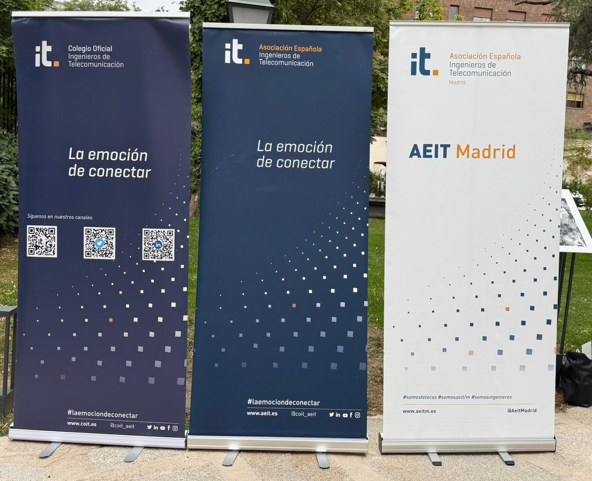 Arrancamos #SanGabriel2025 en la Fundación Ortega-Marañón y de la mano de <a href="/COIT_AEIT/">COIT_AEIT</a>.

Un evento especial para homenajear a quienes celebran 50 años de carrera profesional, reconocer a Felipe Romera con el Premio a la Trayectoria Profesional y anunciar al Ingeniero del Año 2025.