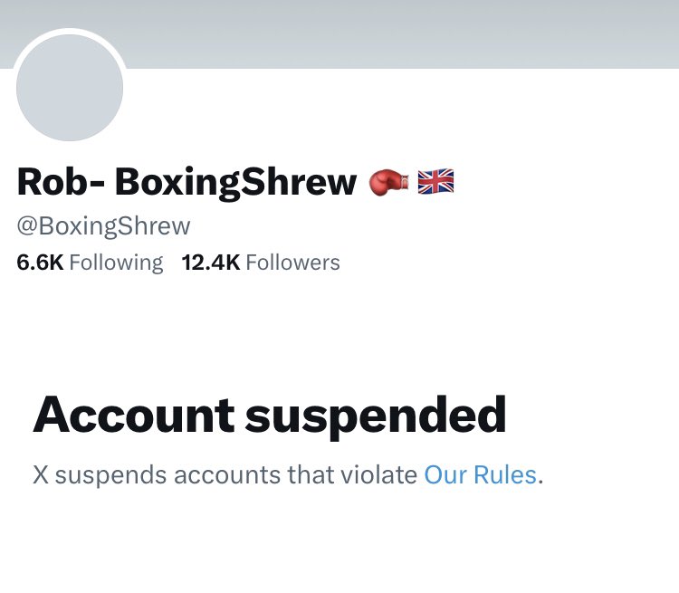 Free <a href="/BoxingShrew/">Rob- BoxingShrew 🥊🇬🇧</a> people‼️ 
Retweet the hell out of this please 🫡 #FreeRob