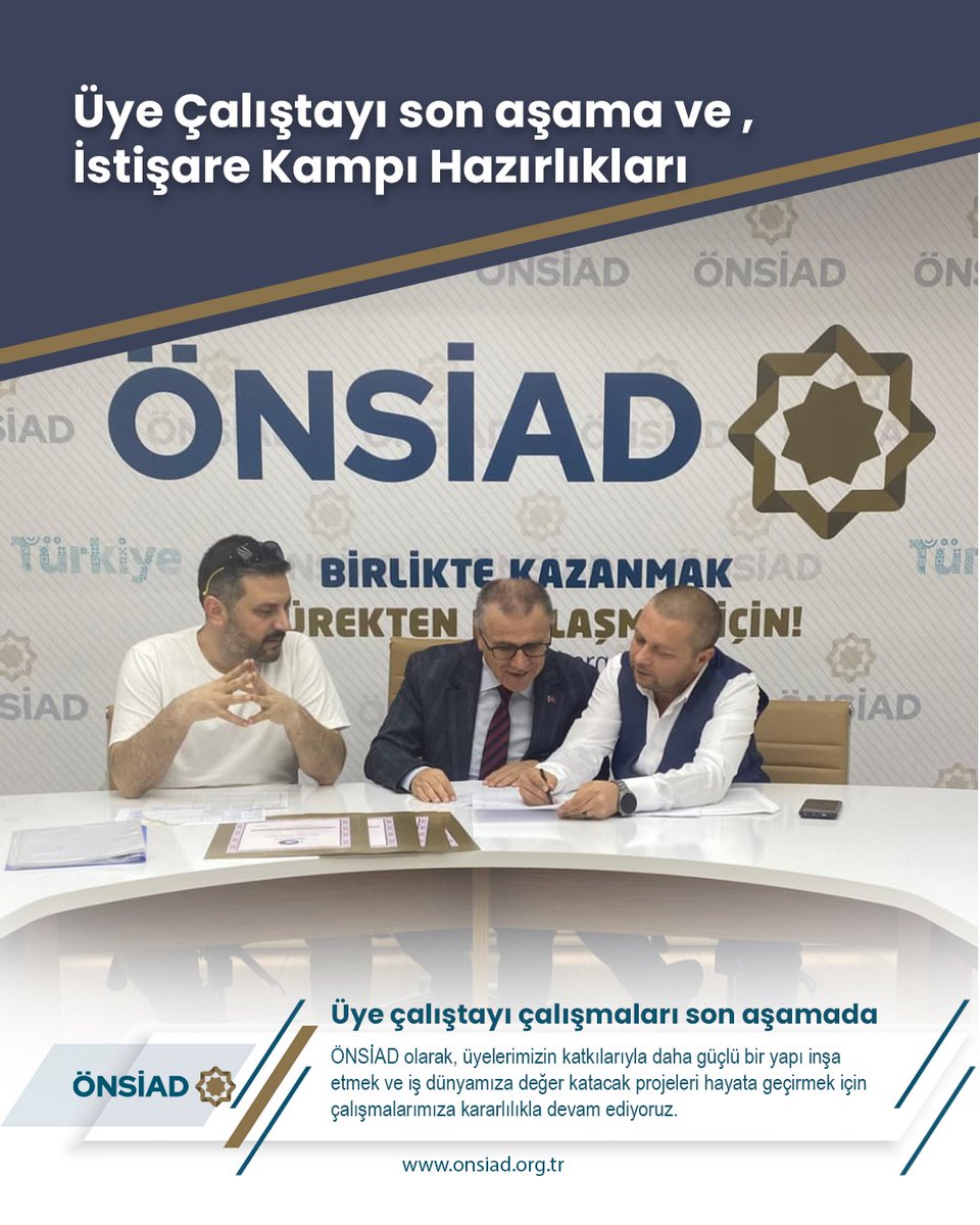 Üye Çalıştayı ve İstişare Kampı Hazırlıkları Başladı

Genel Merkezimizde, Üye Çalıştayı ve İstişare Kampı hazırlık toplantımızı gerçekleştirdik.
                 instagram.com/p/DPO5Ox2FJpD/…