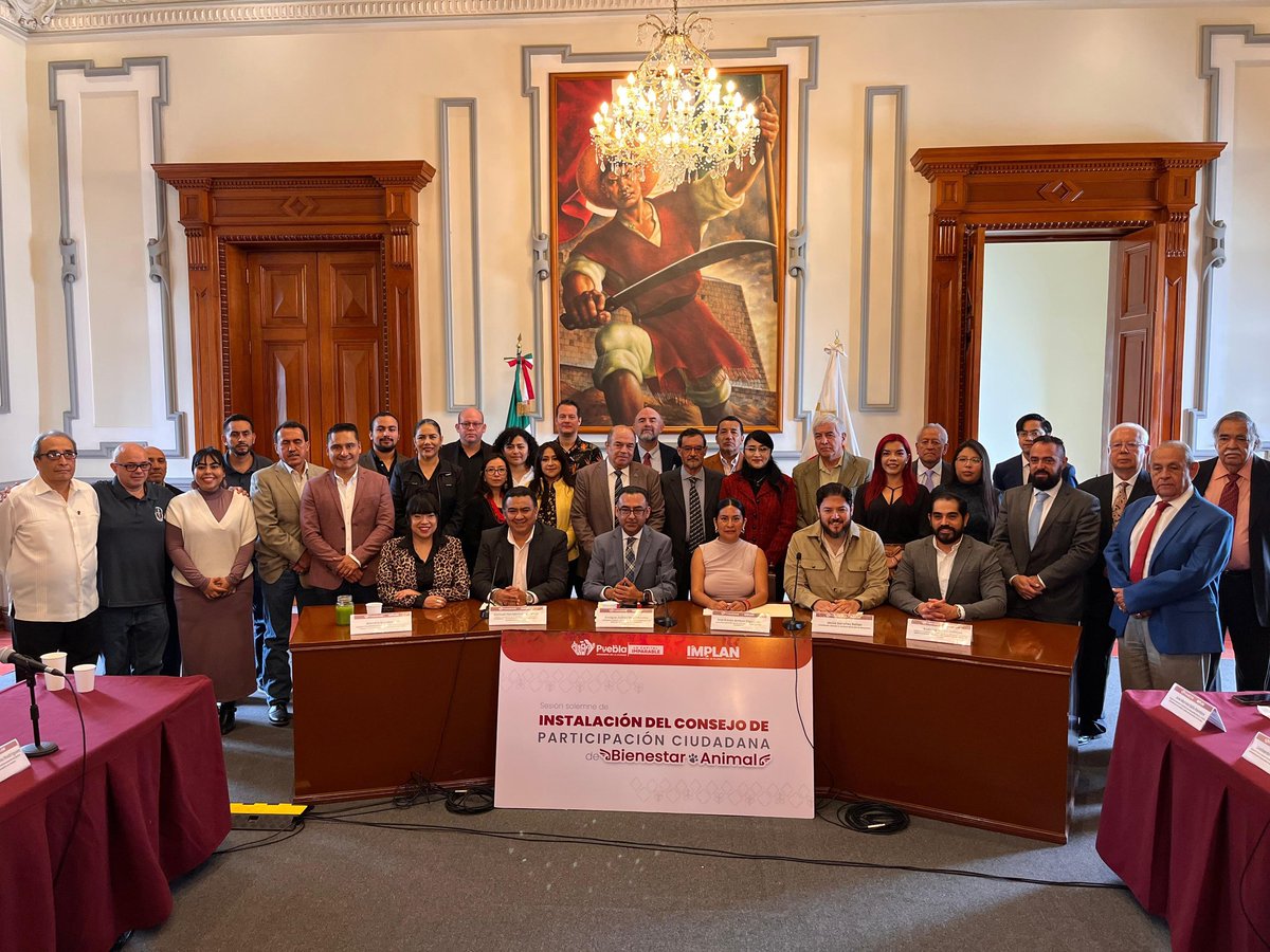 Tras cumplir con lo establecido por el COREMUN, el Gobierno de la Ciudad llevó a cabo la instalación del Consejo de Participación Ciudadana de Bienestar Animal con la presencia de regidoras y regidores.