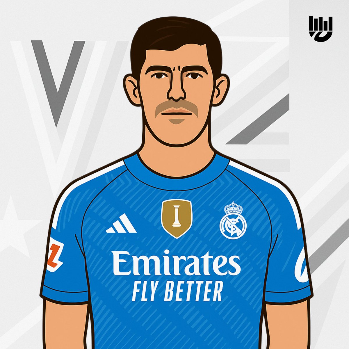 Courtois es el segundo portero en la historia del Real Madrid en dar una asistencia en Champions.

El primero fue Cañizares en la 1997/98 contra el Olympiacos. #UCL 🧤🤍